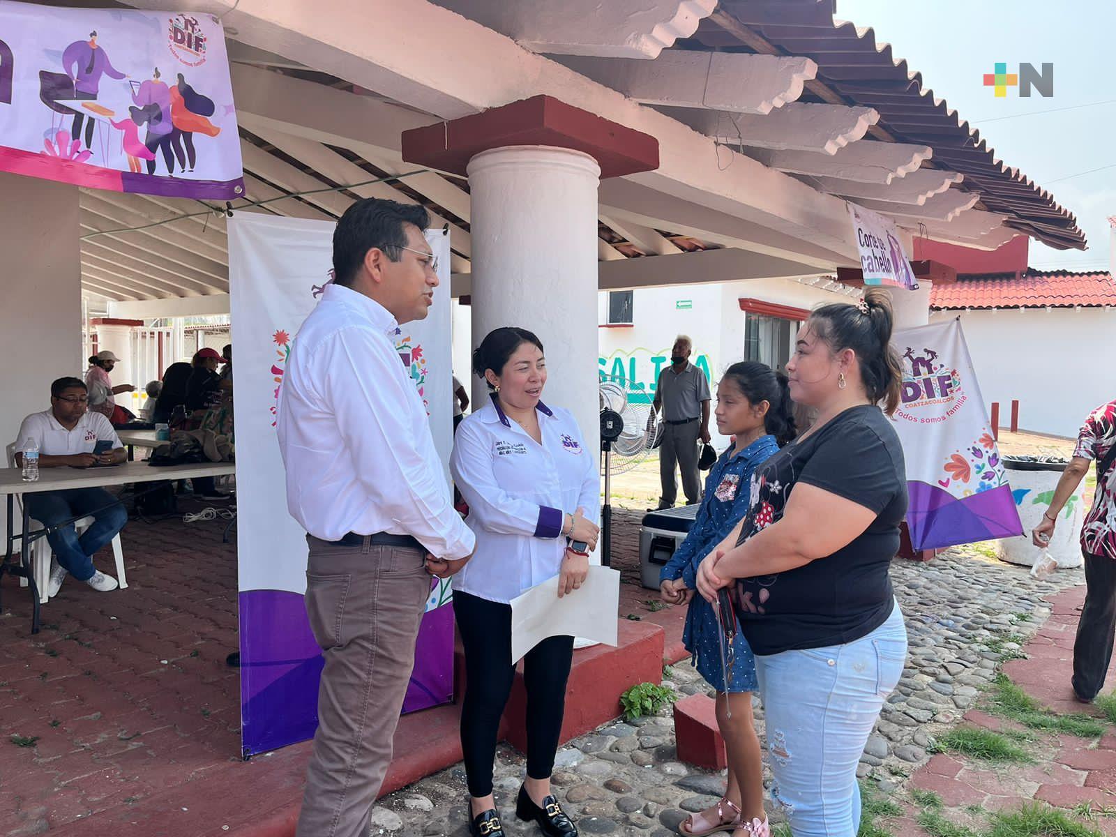 DIF Coatzacoalcos gestiona actas de nacimiento ante RC para población vulnerable