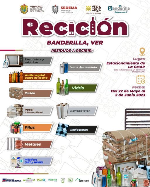 Primer Reciclón 2023 en Banderilla del 22 de mayo al 2 de junio