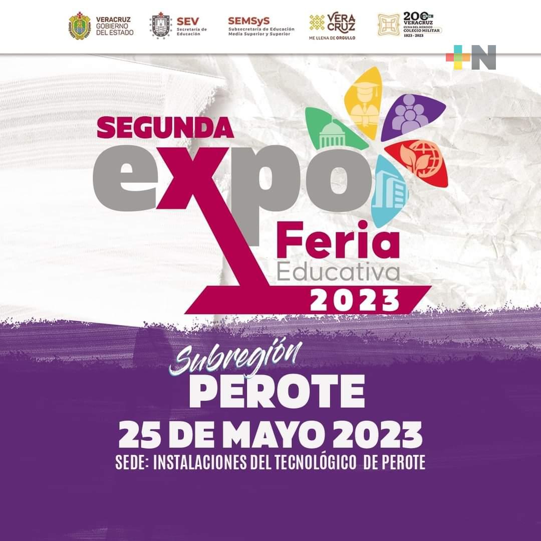 Llega a Perote Expo Feria Educativa 2023