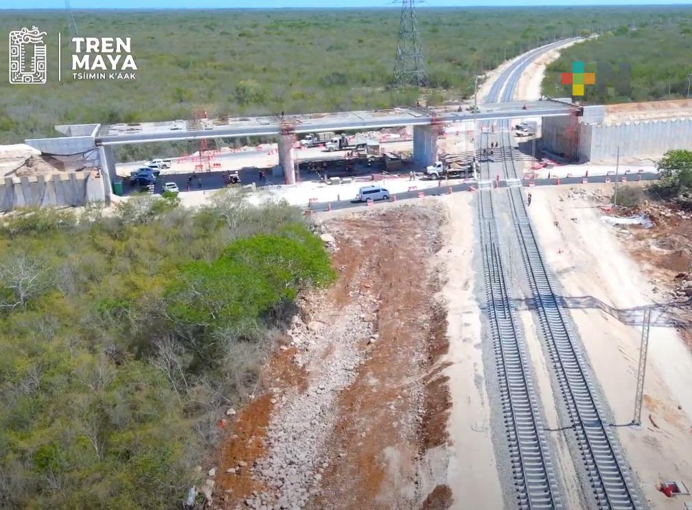 Tren Maya, 92 km de vía terminada en tramo 3: Javier May