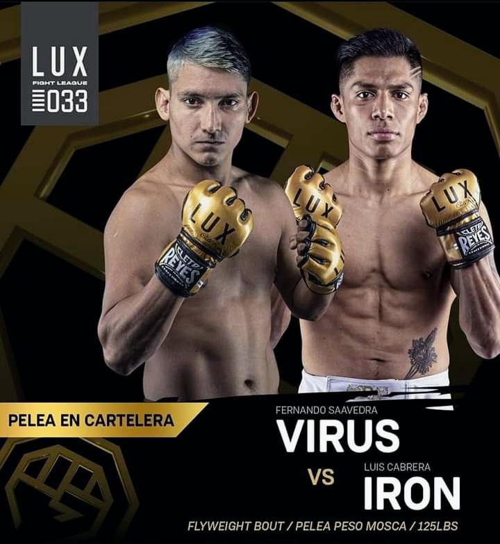 «Virus» Saavedra reaparecerá en Liga Profesional de Artes Marciales Mixtas