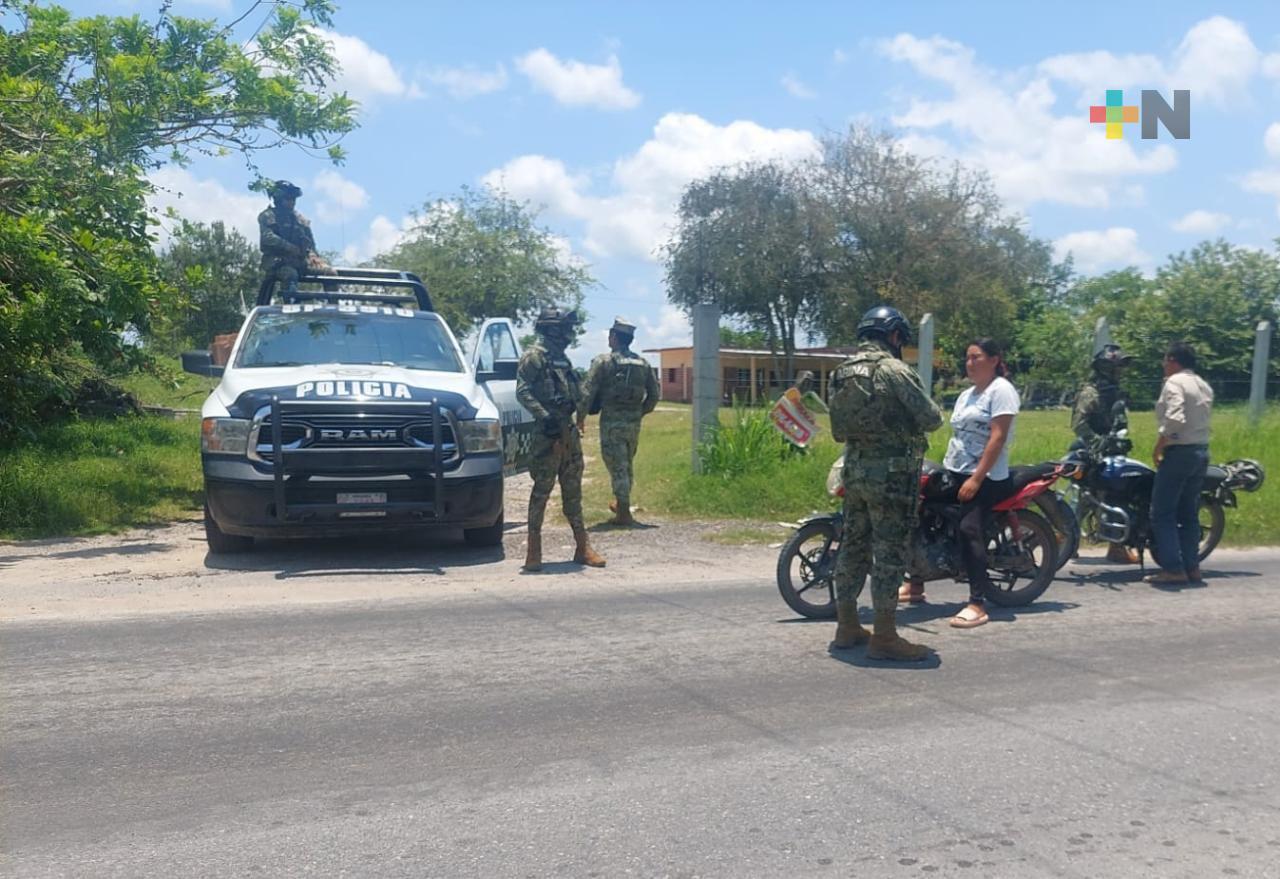 Continúan operativos de seguridad en Papantla y Poza Rica