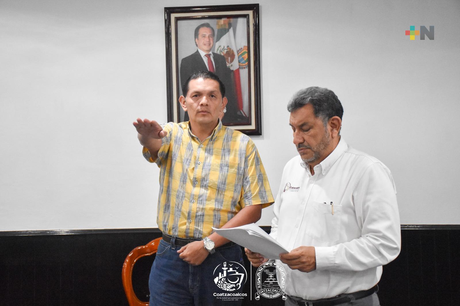 Nombran nuevo titular de la Unidad de Transparencia de Coatzacoalcos