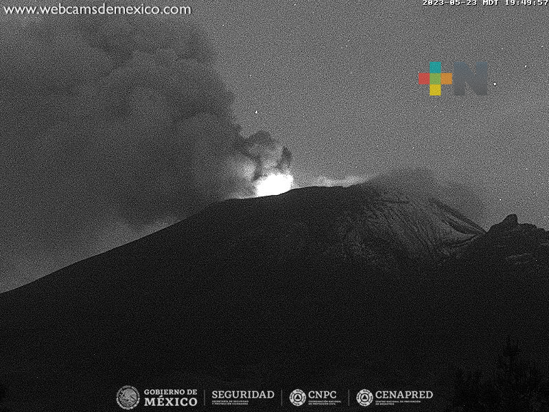 Gobierno de Puebla descarta decretar contingencia ambiental por actividad del Popocatépetl