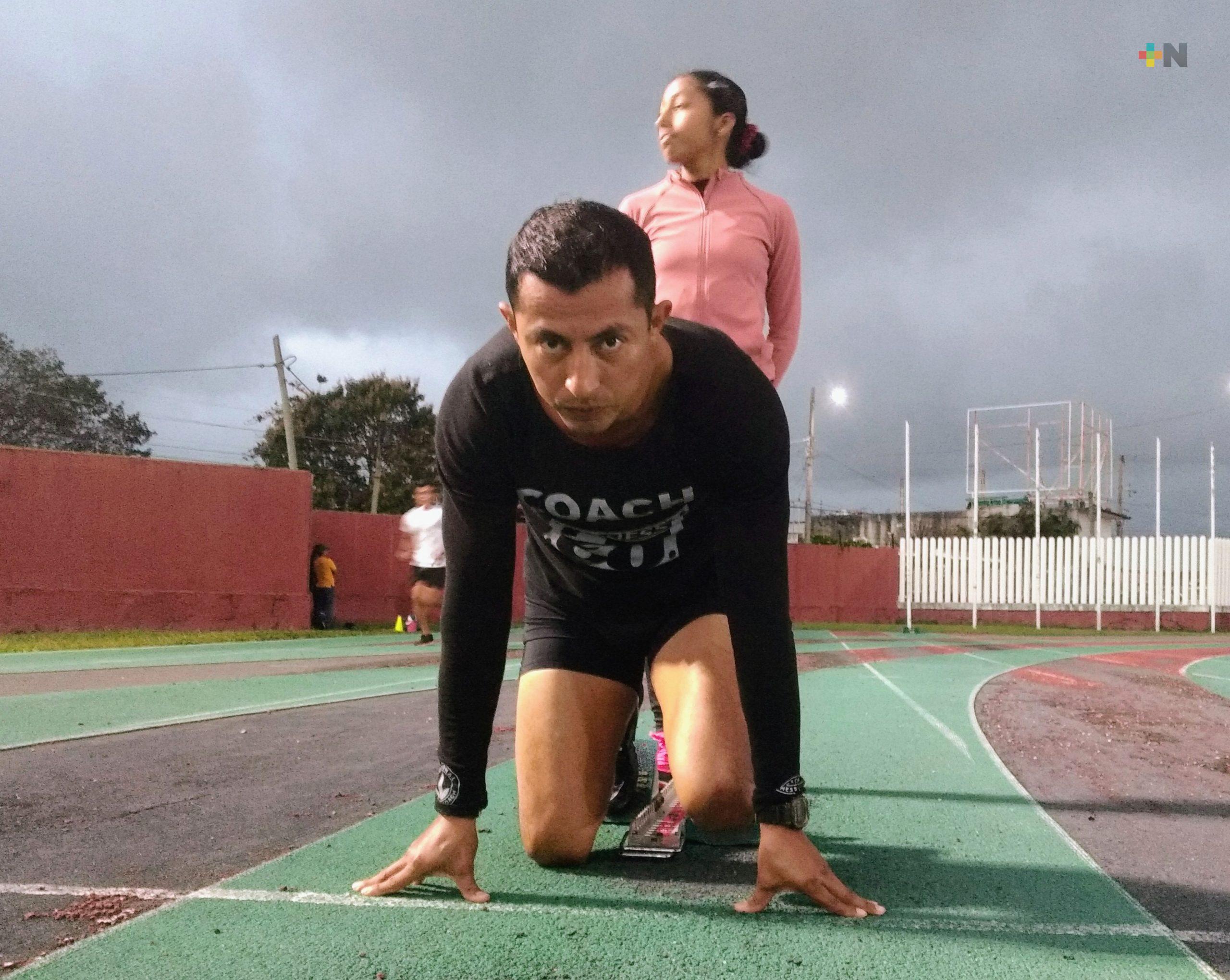 Competirá en certamen estatal de atletismo máster