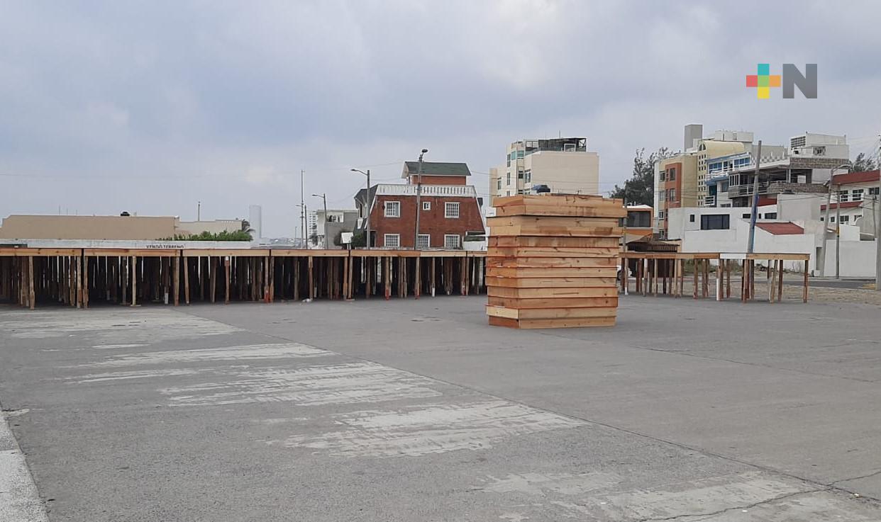 Inicia instalación de escenario para Salsa Fest 2023