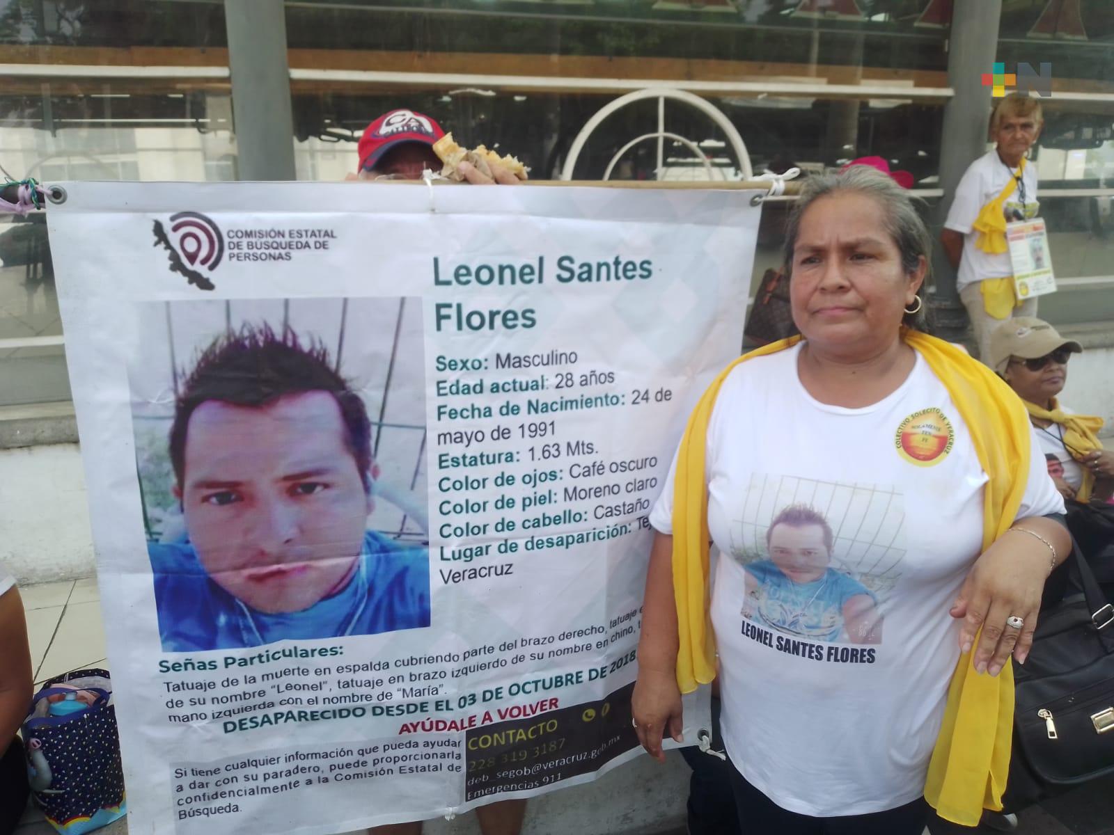 Madre de desaparecido en Veracruz puerto afirma que 10 de mayo sólo alienta su búsqueda