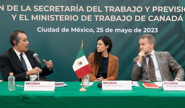 México y Canadá acercan visiones y comparten objetivos sobre el futuro del mundo del trabajo