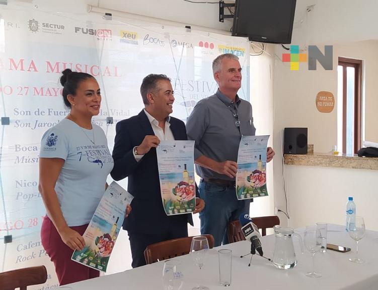Presentan séptima edición de Festival del Vino y el Mar