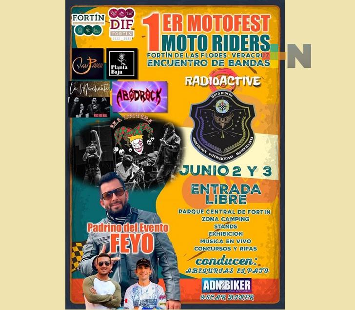 Realizarán primer MotoFest en Fortín