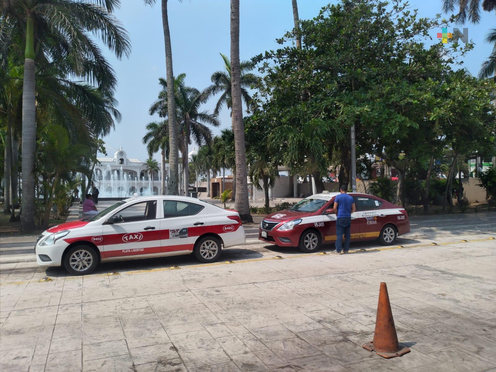 Taxistas de Boca del Río esperan repunte de servicios durante Salsa Fest 2023