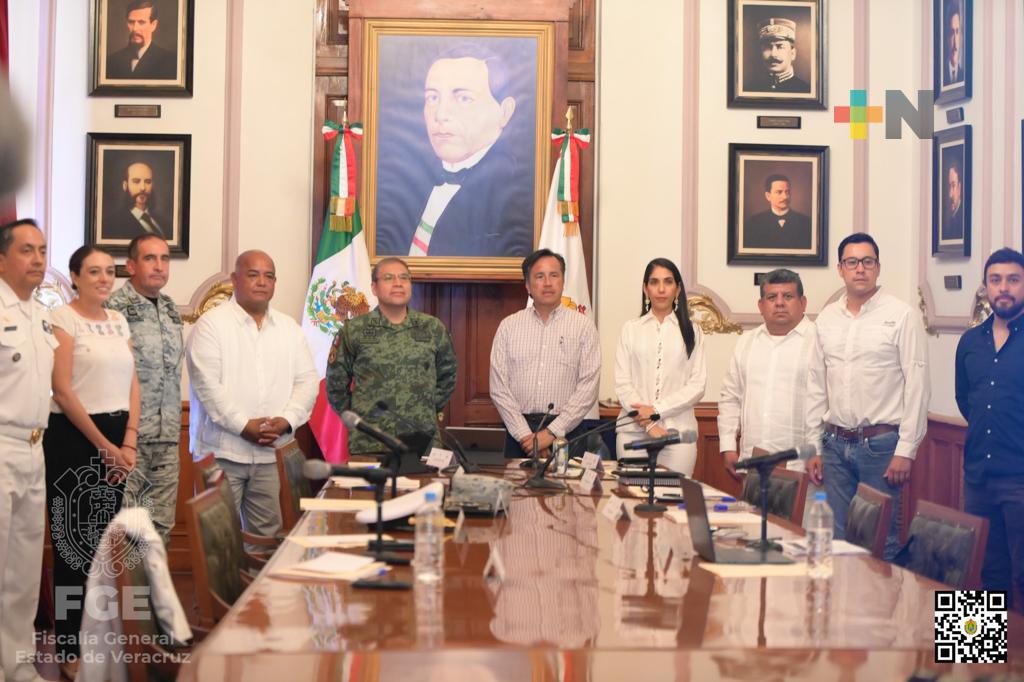 Mesa de Coesconpaz sesionó en Palacio de Gobierno