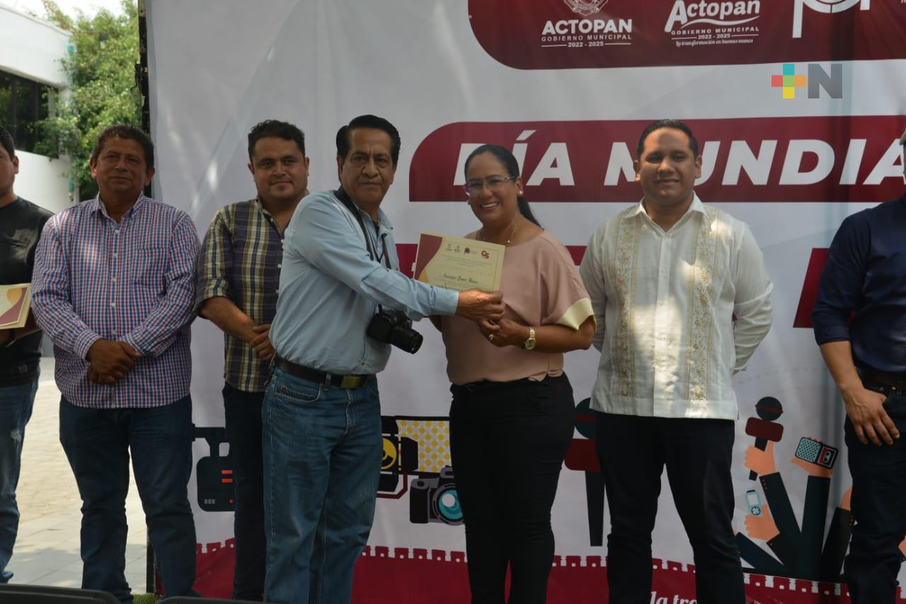 Conmemora CEAPP libertad de prensa en Actopan