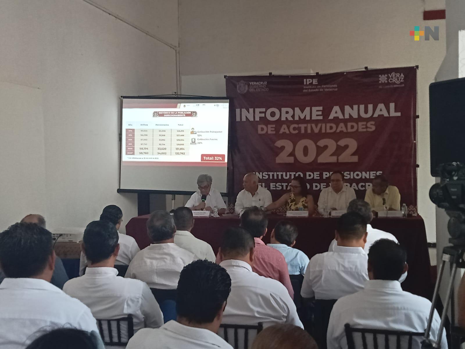 Presenta IPE informe de labores en el puerto de Veracruz