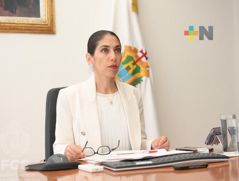 FGE rinde informe de manera virtual en la Mesa de Coesconpaz