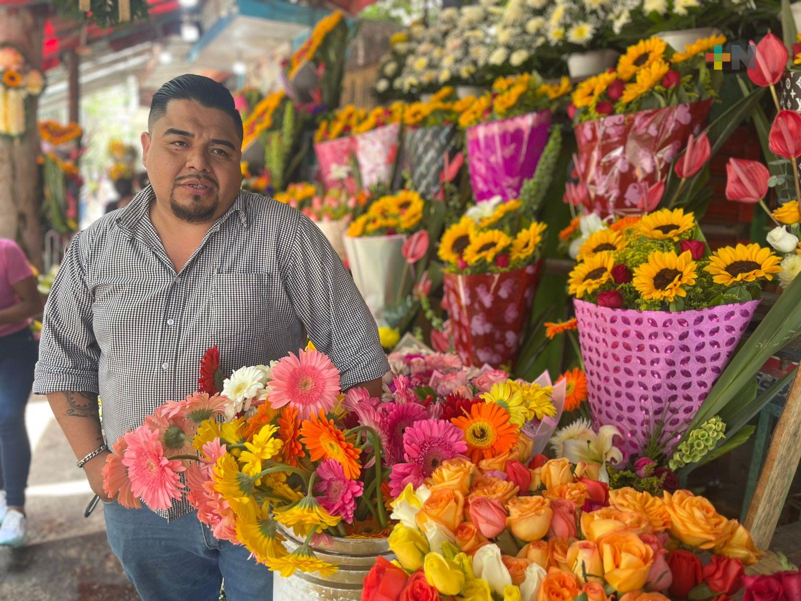Día de las Madres, un negocio para las floristerías de Xalapa