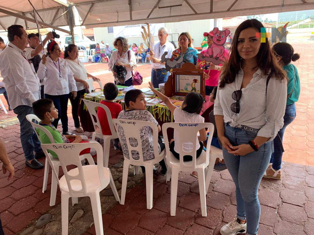 Impulsarán nuevamente actividades extramuros en bibliotecas de Coatza