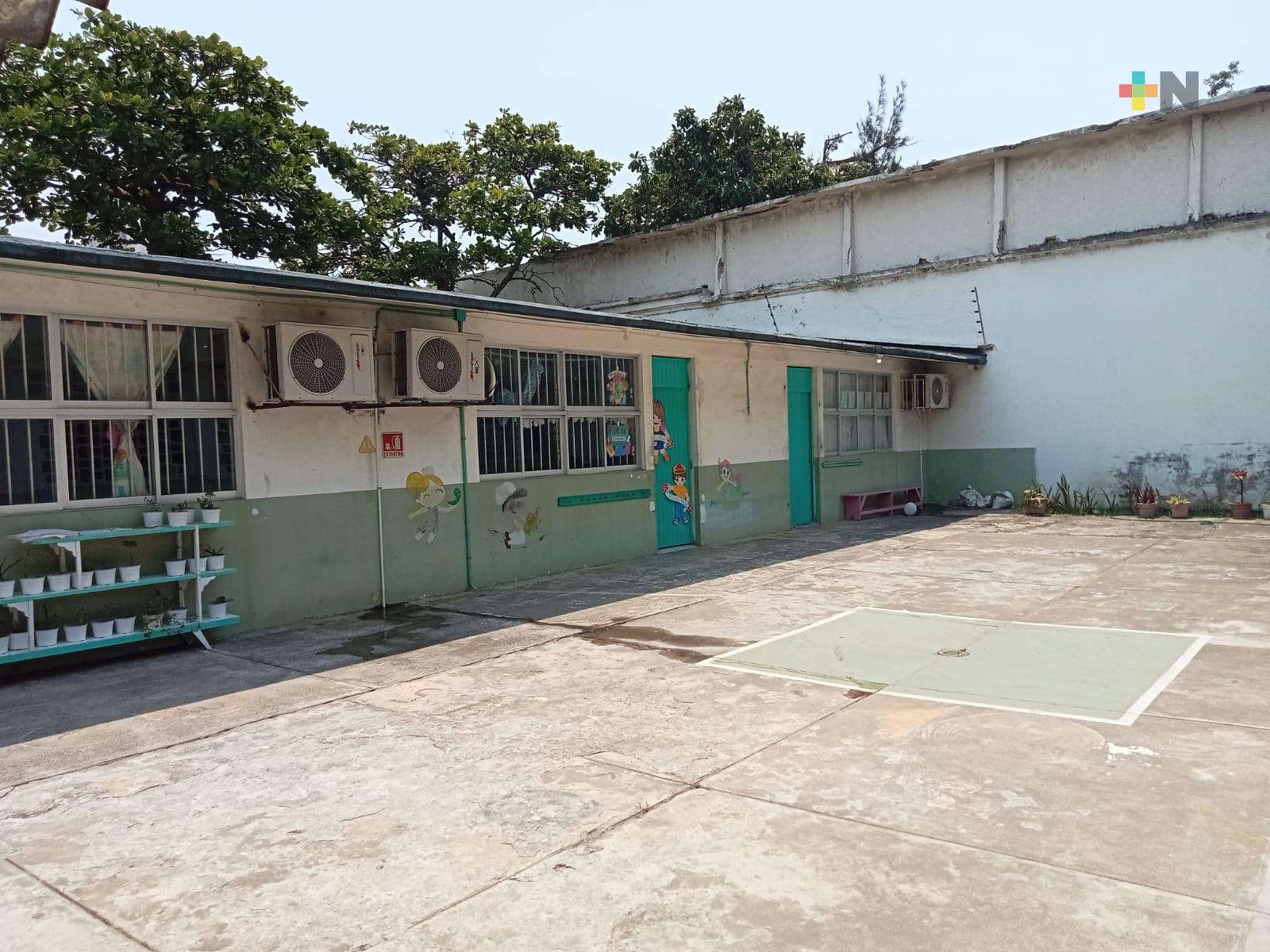 Daños en cerco eléctrico e intento de robo en jardín de niños de Veracruz
