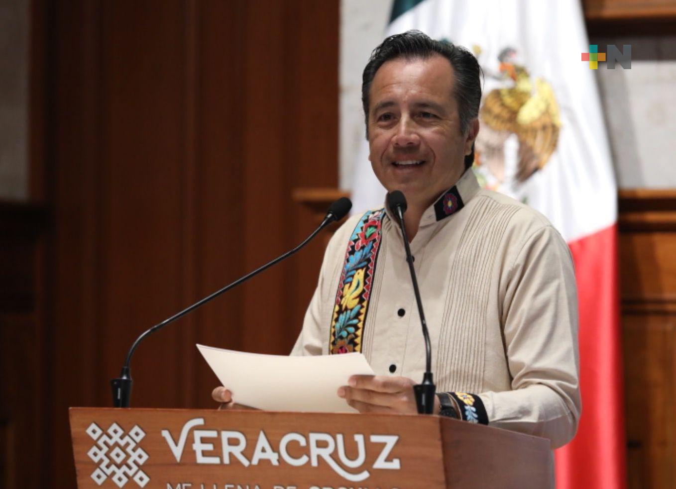 Cuitláhuac García expresa el «Manifiesto por la defensa de la soberanía del pueblo»