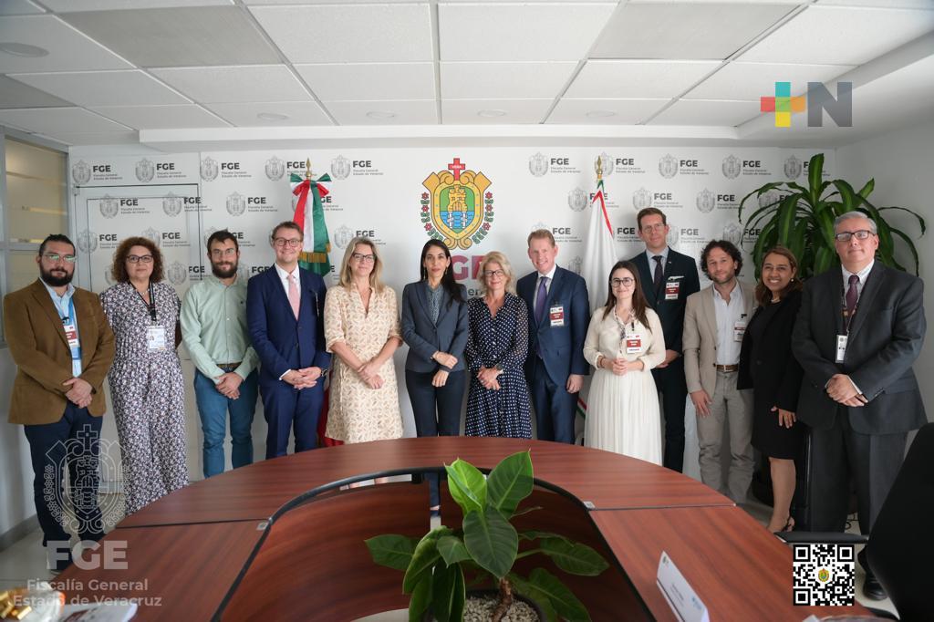 Fiscal general se reunió con embajadores escandinavos y diplomáticos de la ONU para los Derechos Humanos