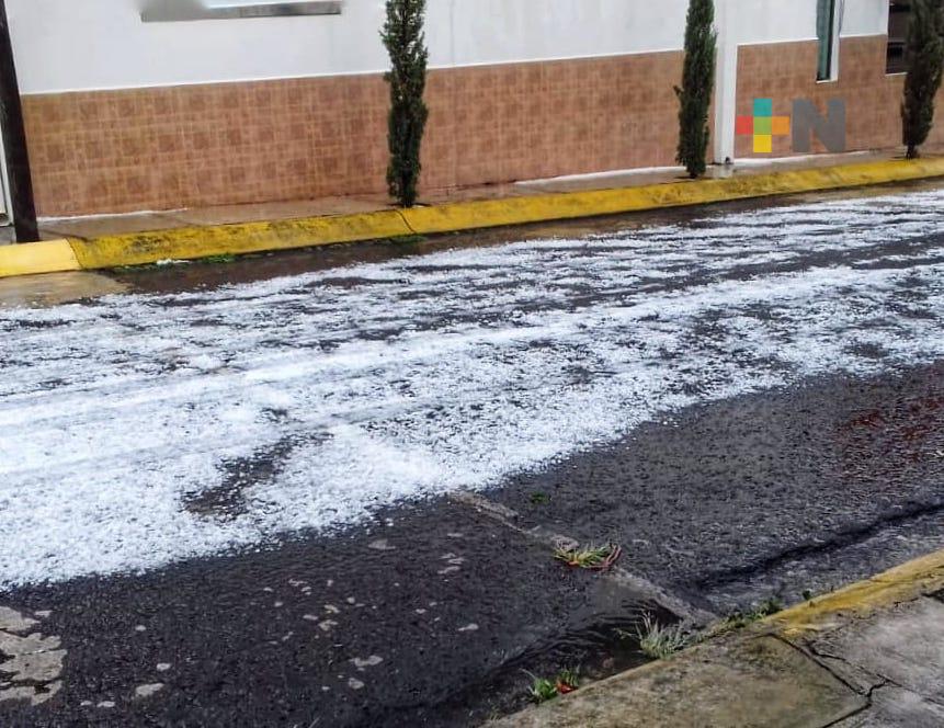 Xalapa, sin daños mayores por granizada
