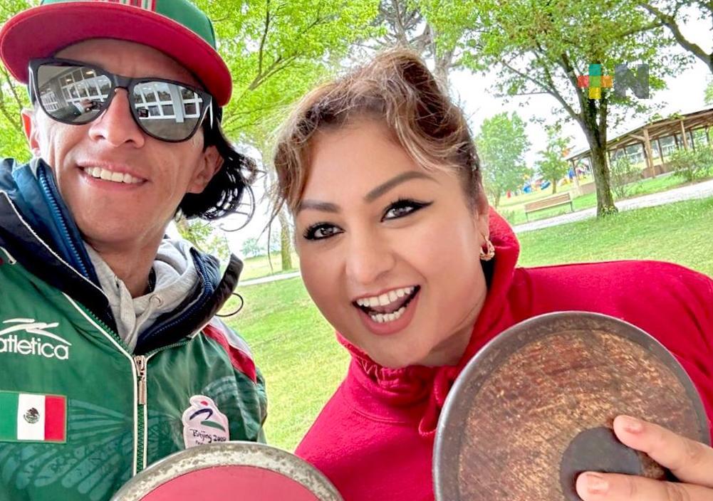 Obtiene segundo lugar en Grand Prix de Paratletismo en Italia, Ángeles Ortiz