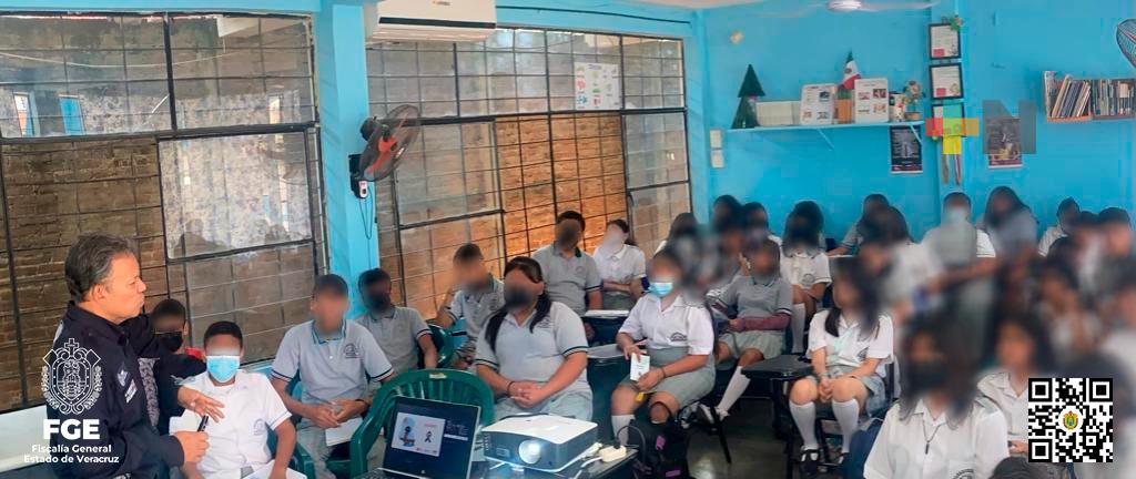 UECS impartió pláticas preventivas relacionadas al engaño telefónico y  extorsión en modalidad de Sexting, Grooming, Morphing y Ciberbullying a alumnos de telesecundarias