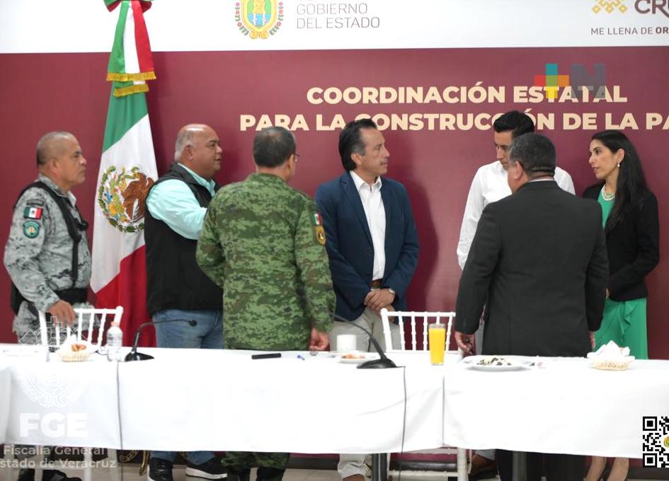 En Emiliano Zapata sesiona la Mesa para Construcción de la Paz