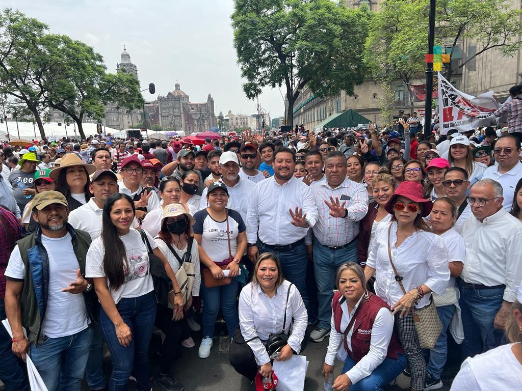 Respalda titular de PMA protesta de Cuitláhuac García en contra de la SCJN