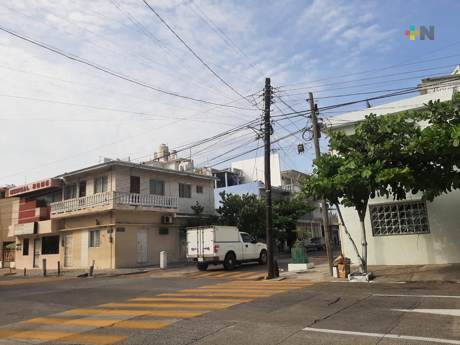 Suspenderán energía eléctrica en puerto de Veracruz por mantenimiento en instalaciones