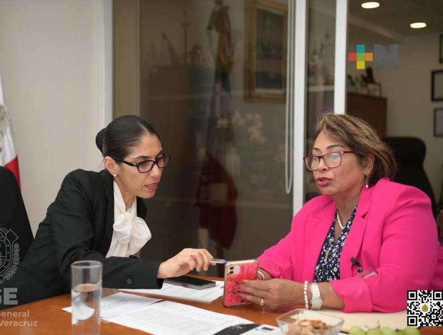 Fiscal general se reúne con titular del Orfis en el estado