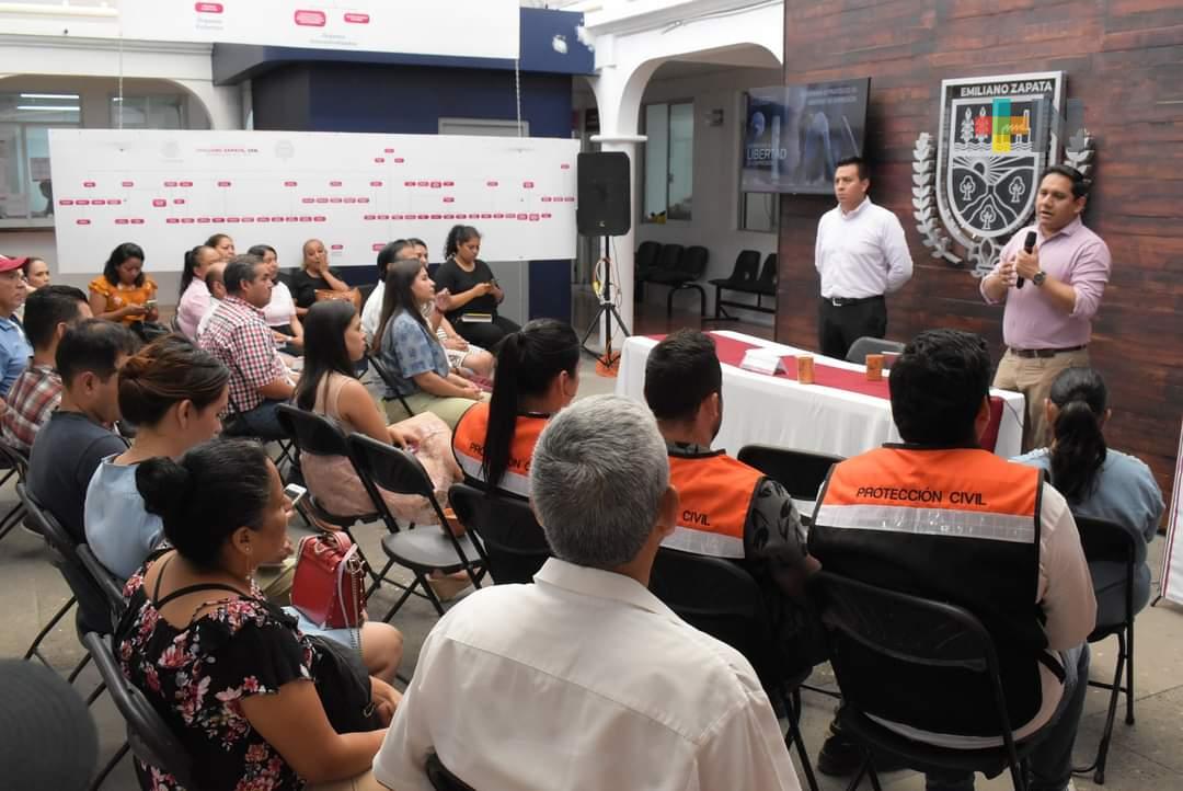 Capacita CEAPP a funcionarios del Ayuntamiento de Emiliano Zapata