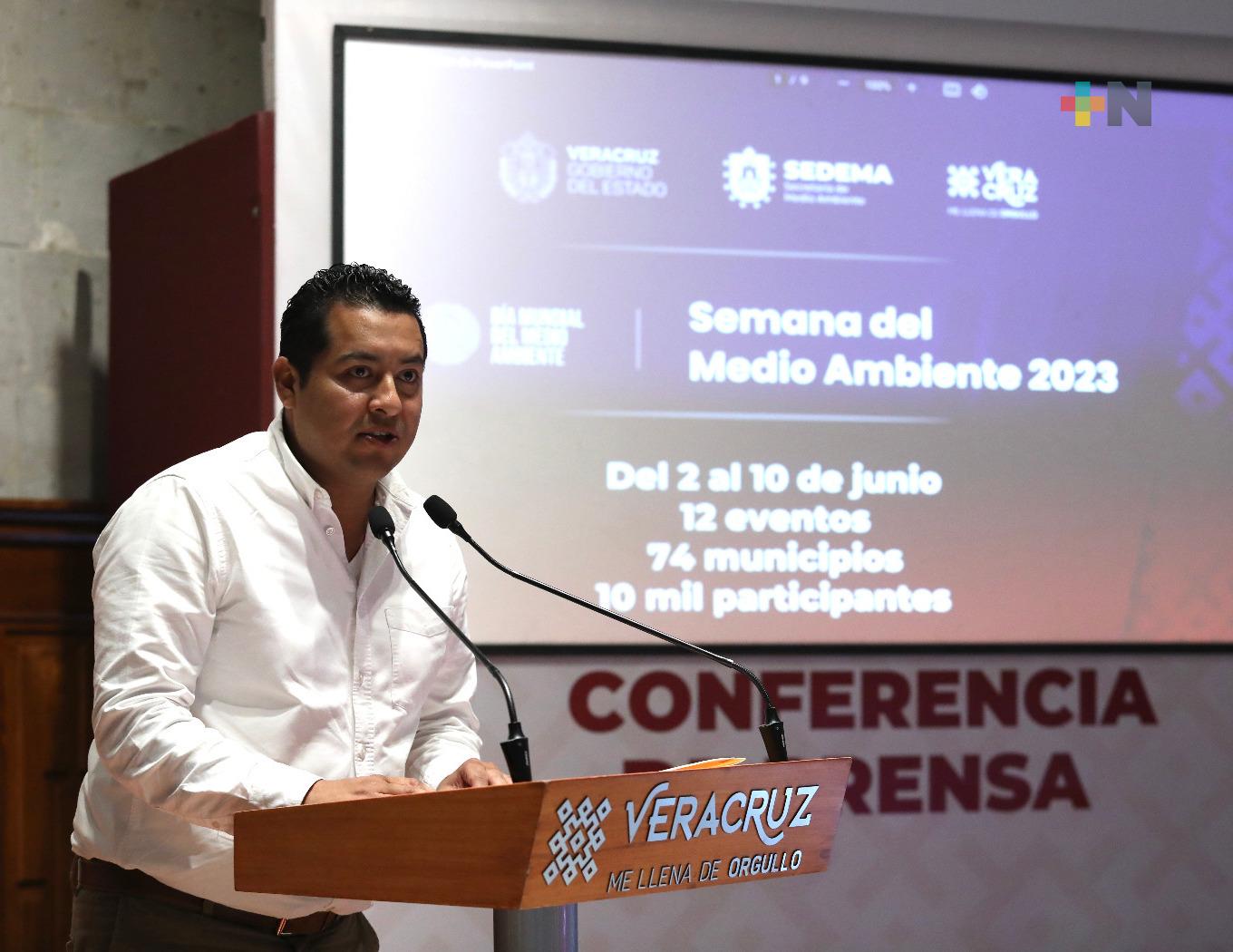 Con reforestación, reciclaje y limpieza de playas; celebrará Veracruz la Semana del Medio Ambiente