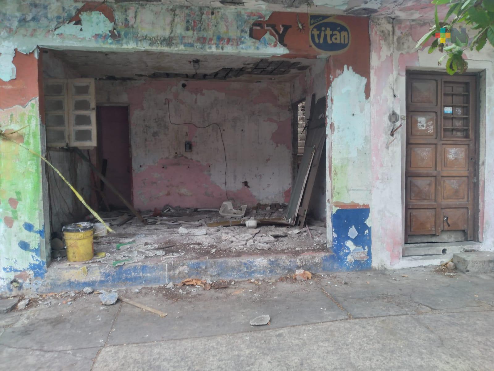 Casa abandonada causa inseguridad en colonia Centro del municipio de Veracruz