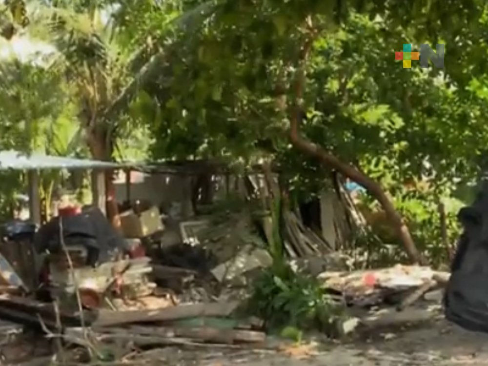  Desalojaron a personas en inmediaciones del canal Jiménez de Veracruz