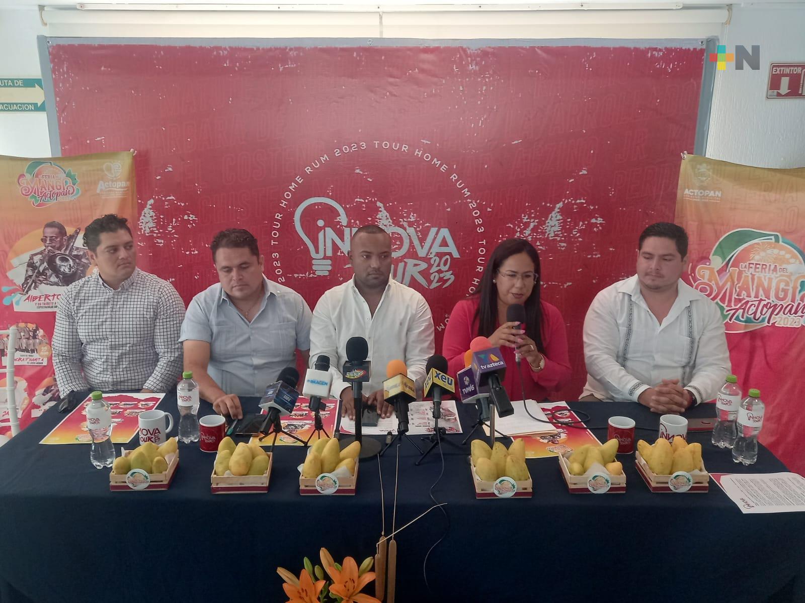 Esperan más de 60 mil asistentes a Feria del Mango en Actopan