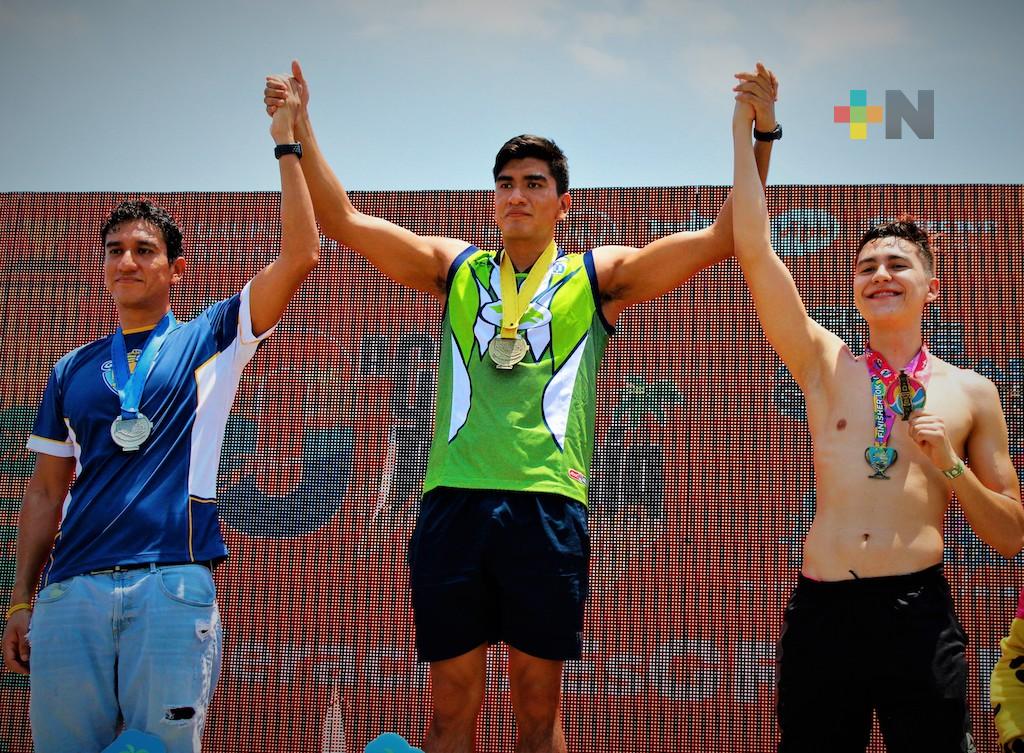 Paulo César Hernández ganó en Aguas Abiertas Gran Retto Veracruz 2023