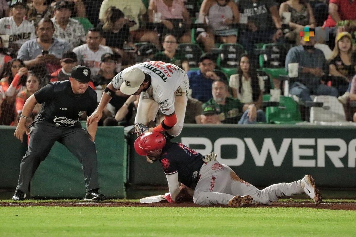 Yucatán vence por pizarra de 5-4 a El Águila, al iniciar la serie