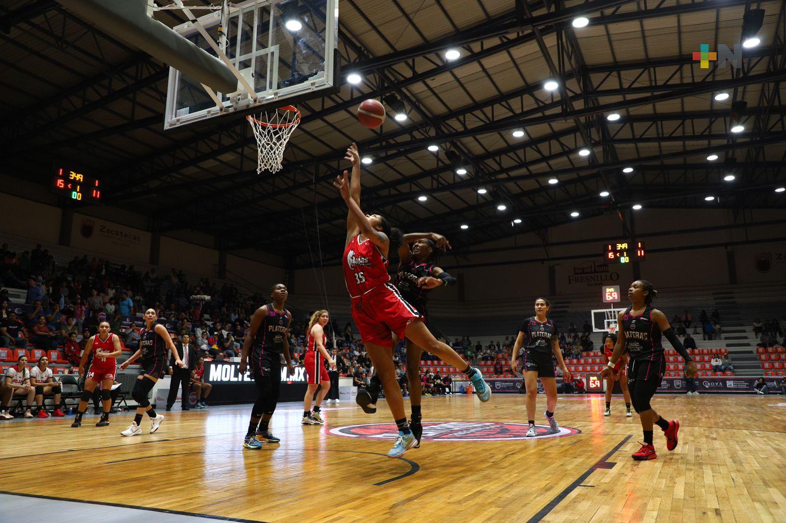 Rojas de Veracruz vencen por 80-70 a Plateras de Fresnillo