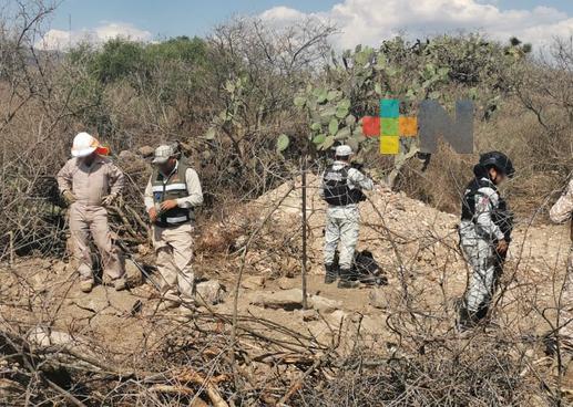 En Hidalgo, GN localiza 14 tomas clandestinas para sustracción ilegal de combustible
