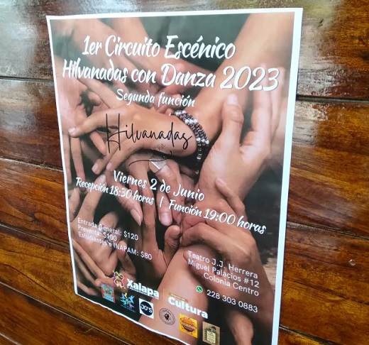 Realizarán en Xalapa primer Circuito Escénico de Hilvanadas con Danza 2023