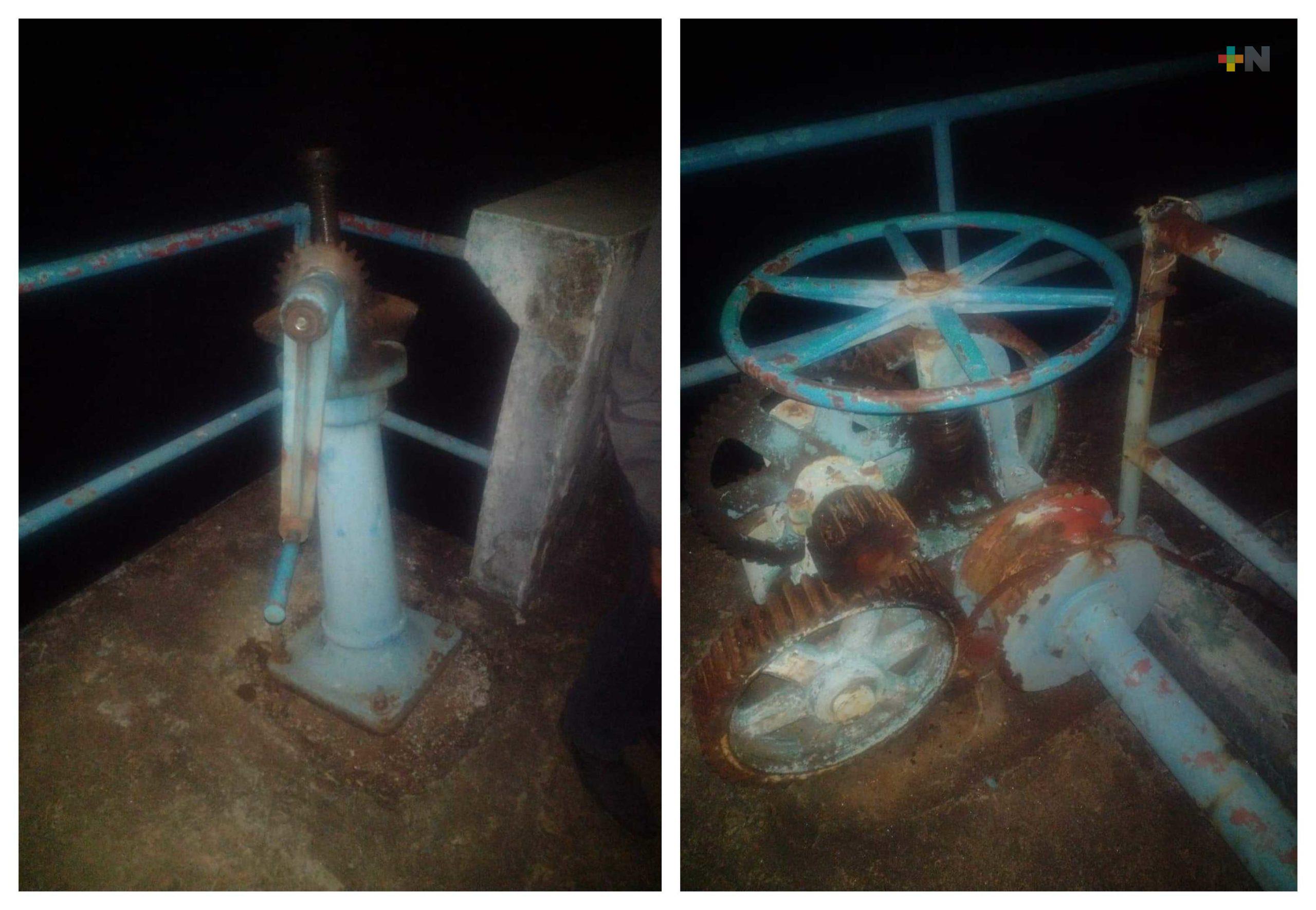 Liberan válvulas de presa Yuribia tras acuerdos entre autoridades  y ejidatarios