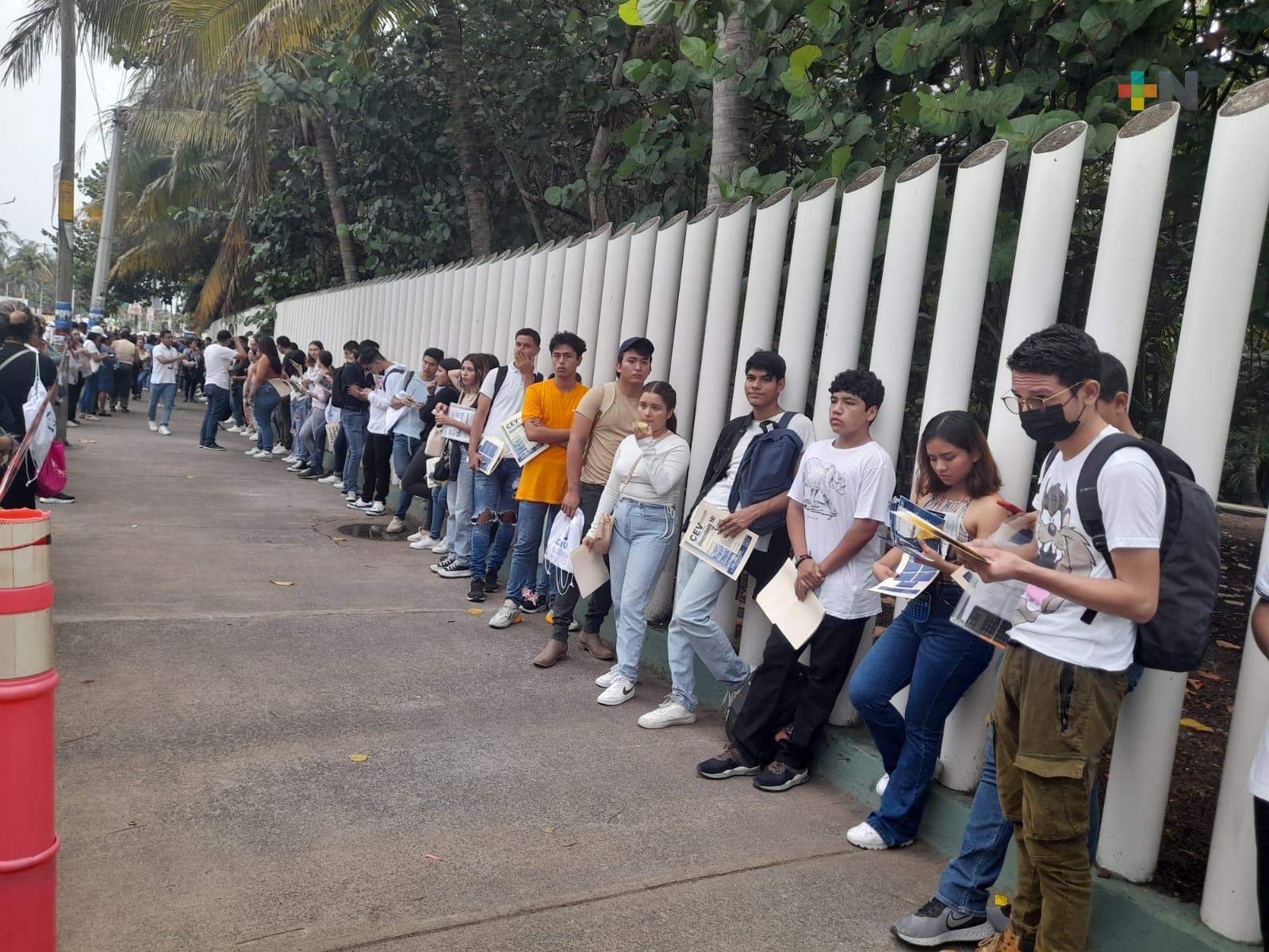 UV región Veracruz ofreció más de tres mil lugares para estudiantes de nuevo ingreso