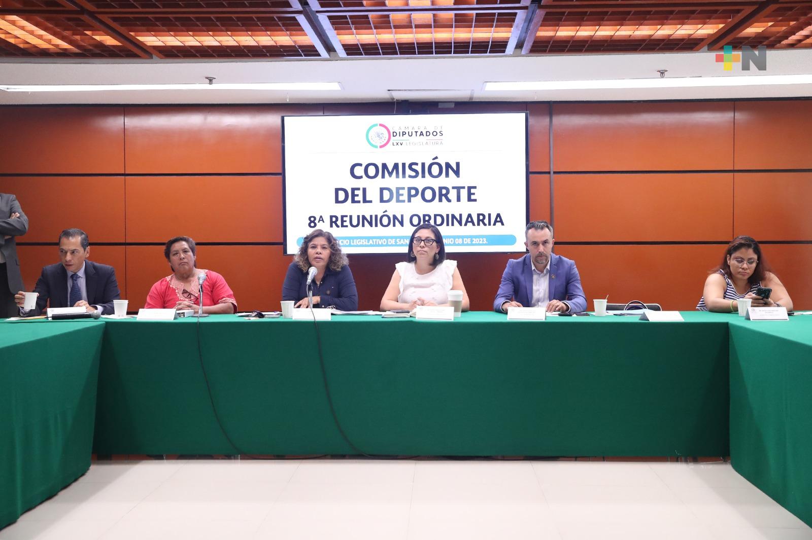 Comisión de Deporte invitará a titular de Conade para que informe de los trabajos en favor de las y los atletas
