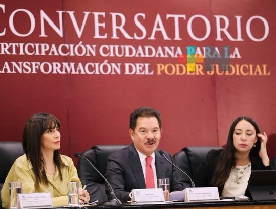 Advierte Ignacio Mier problemas en Poder Judicial y crisis en impartición de justicia