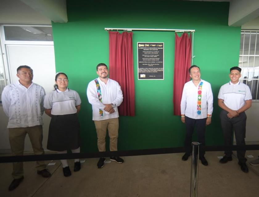 Inaugura Cuitláhuac García nuevas instalaciones de Conalep plantel 338 en Córdoba