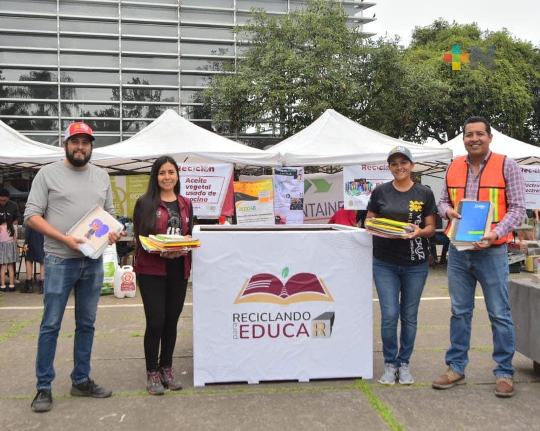 Gran participación de municipios en “Reciclando para Educar”: Editora de Gobierno