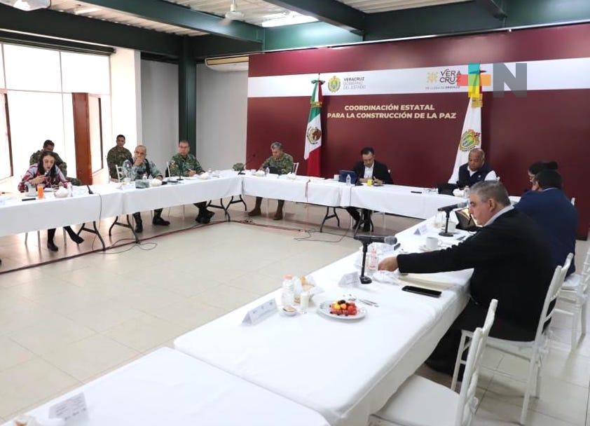 En Emiliano Zapata sesionó la Mesa para Construcción de la Paz