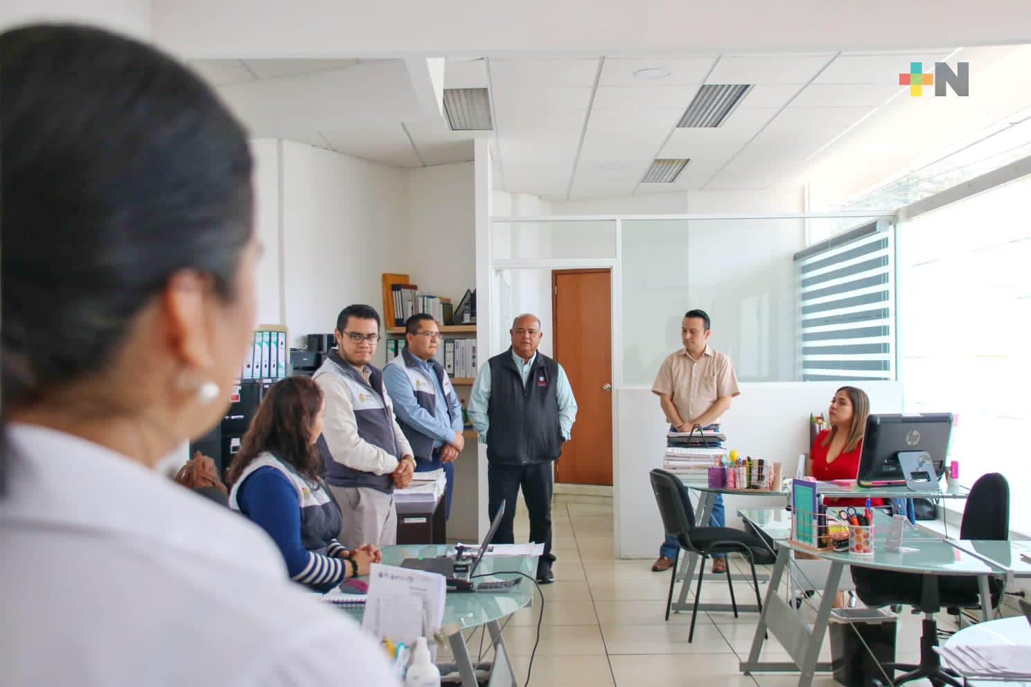 Eric Cisneros visita las nuevas instalaciones de la Comisión Estatal de Atención Integral a Víctimas