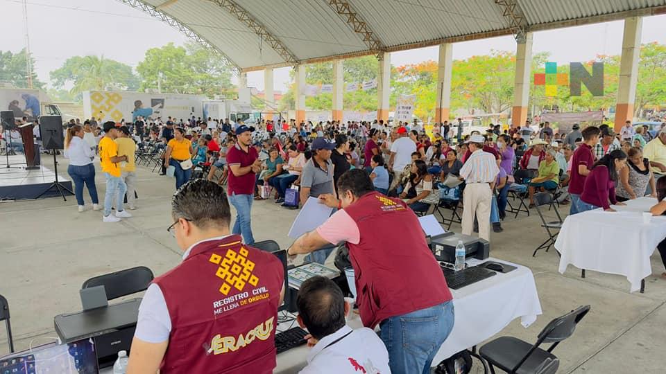 Brigadas Itinerantes del Registro Civil dan más de mil 350 servicios en Omealca